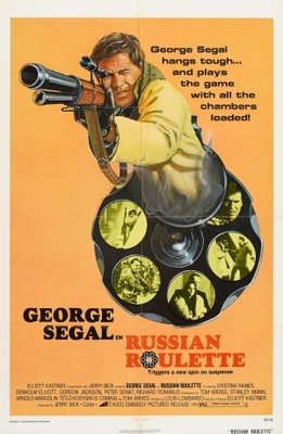 Russian Roulette Wooden Framed Poster