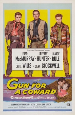 Gun for a Coward Poster with Hanger