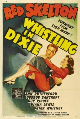 Whistling in Dixie Wooden Framed Poster