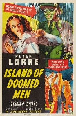 Island of Doomed Men Wooden Framed Poster
