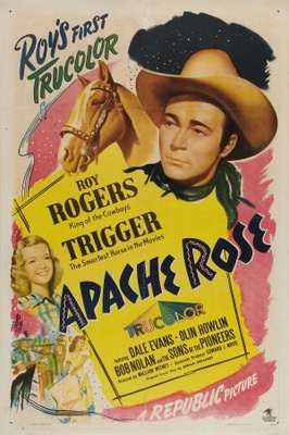 Apache Rose Poster with Hanger