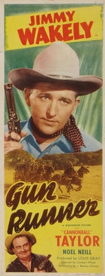 Gun Runner Wooden Framed Poster