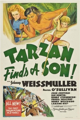 Tarzan Finds a Son! pillow
