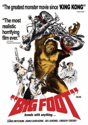 Bigfoot Canvas Poster