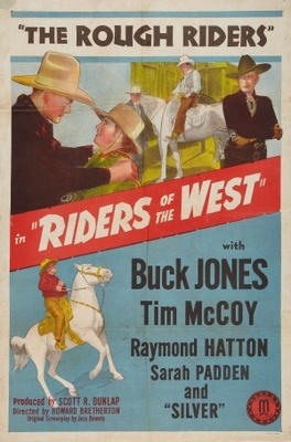 Riders of the West Canvas Poster