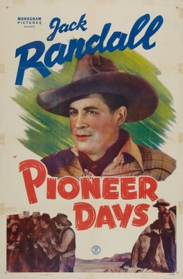 Pioneer Days Wooden Framed Poster