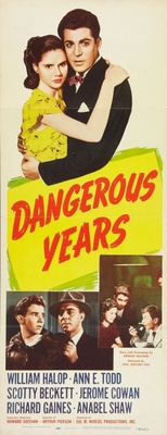 Dangerous Years Wooden Framed Poster