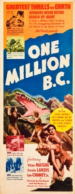 One Million B.C. Canvas Poster