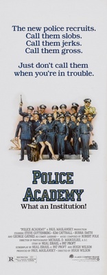 Police Academy Wooden Framed Poster