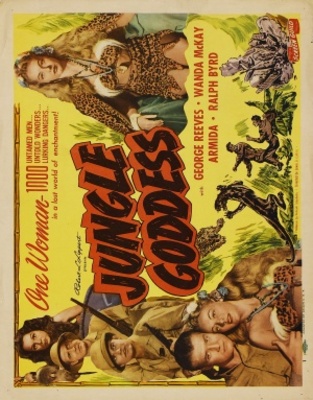 Jungle Goddess Metal Framed Poster