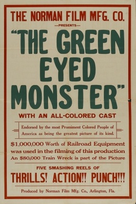 The Green-Eyed Monster Metal Framed Poster