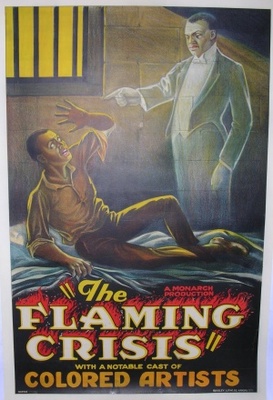 The Flaming Crisis Poster with Hanger