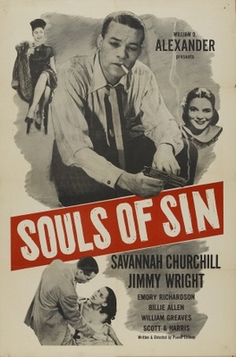 Souls of Sin Poster with Hanger