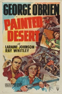 Painted Desert Poster with Hanger