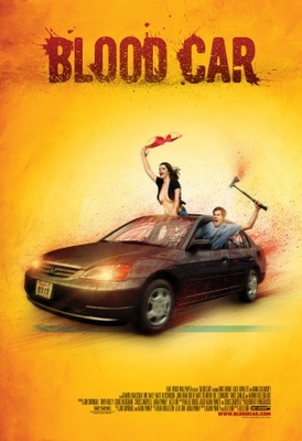 Blood Car Metal Framed Poster