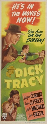 Dick Tracy Wooden Framed Poster