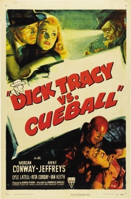 Dick Tracy vs. Cueball tote bag