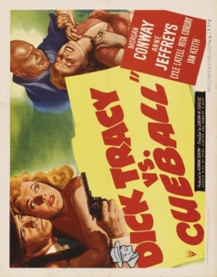 Dick Tracy vs. Cueball poster