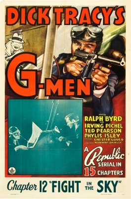 Dick Tracy's G-Men Poster with Hanger