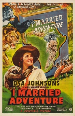 I Married Adventure Wooden Framed Poster