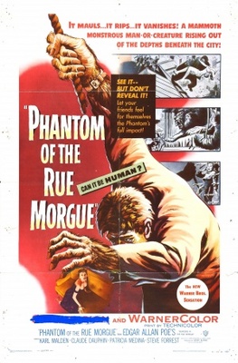 Phantom of the Rue Morgue Canvas Poster