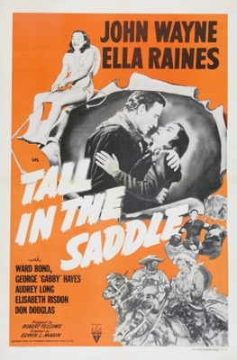 Tall in the Saddle Metal Framed Poster