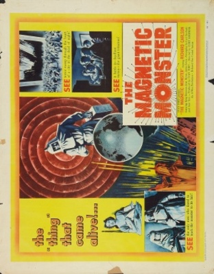 The Magnetic Monster Wooden Framed Poster