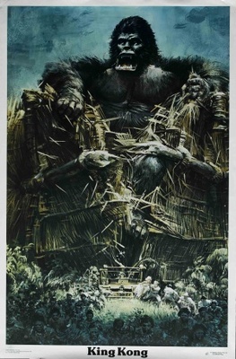 King Kong Wood Print