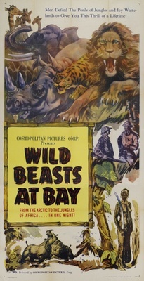Wild Beasts at Bay Poster with Hanger