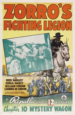 Zorro's Fighting Legion Metal Framed Poster