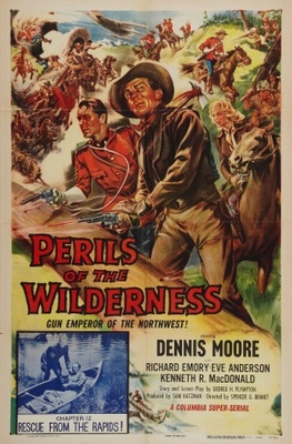 Perils of the Wilderness Metal Framed Poster