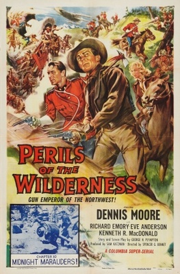 Perils of the Wilderness Metal Framed Poster