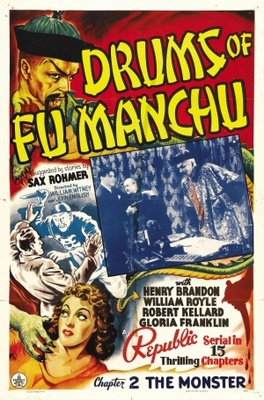 Drums of Fu Manchu Poster with Hanger