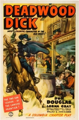 Deadwood Dick Wooden Framed Poster
