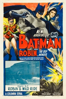 Batman and Robin Wooden Framed Poster