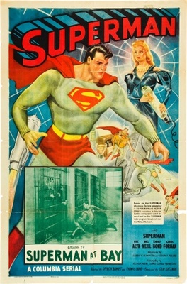 Superman Wooden Framed Poster