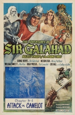 The Adventures of Sir Galahad pillow