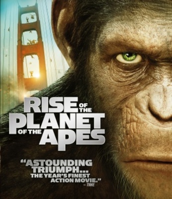 Rise of the Planet of the Apes Wooden Framed Poster