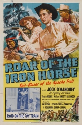Roar of the Iron Horse, Rail-Blazer of the Apache Trail Wooden Framed Poster