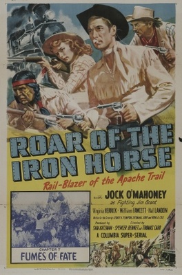 Roar of the Iron Horse, Rail-Blazer of the Apache Trail Wooden Framed Poster