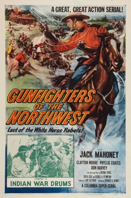 Gunfighters of the Northwest Poster with Hanger