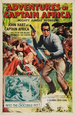 Adventures of Captain Africa, Mighty Jungle Avenger! Poster with Hanger