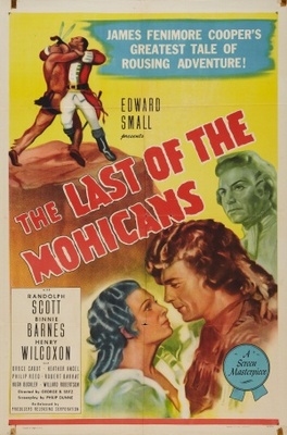 The Last of the Mohicans Canvas Poster