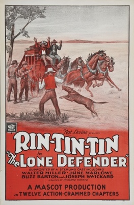 The Lone Defender Poster with Hanger