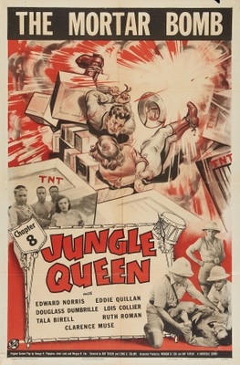 Jungle Queen Wooden Framed Poster