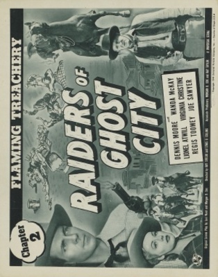 Raiders of Ghost City Metal Framed Poster
