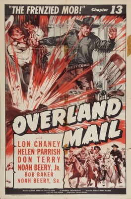 Overland Mail Metal Framed Poster