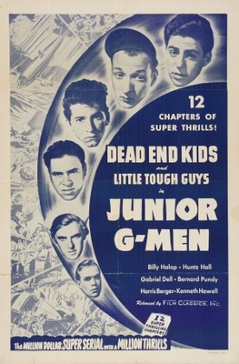Junior G-Men Wooden Framed Poster