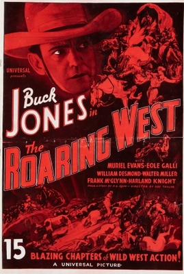 The Roaring West Poster with Hanger