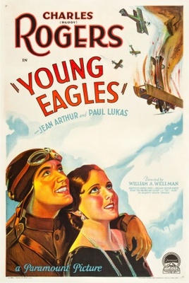 Young Eagles Metal Framed Poster